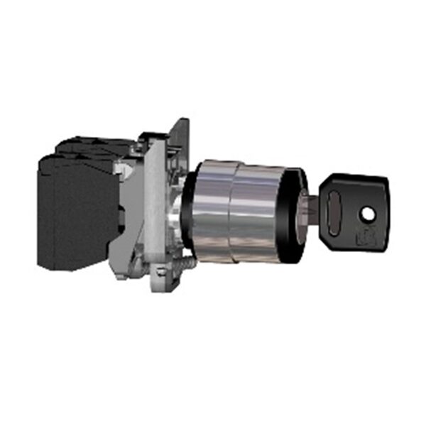 BOUTON A CLE 2 POSITIONS - XB4 BG 41